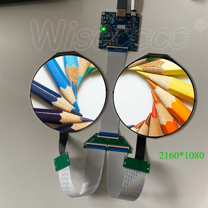 5 "pulgadas 1080*1080 de 1080P MIPI redondo c&iacute;rculo IPS Circular m&oacute;dulo TFT LCD Panel de visualizaci&oacute;n de pantalla ES050YMM-A00 con placa Raspberry PI-0