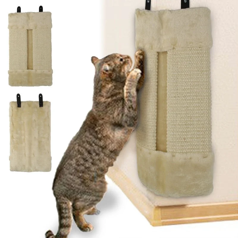 Кошка/котенок сизаль угловой скребок для доски стены большой Когтеточка доска