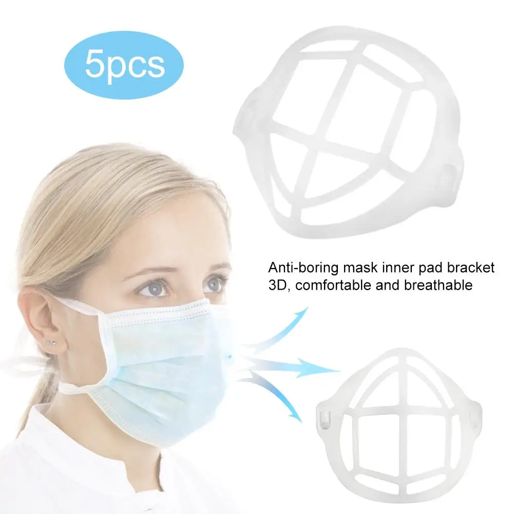 

3D Face Bracket Reusable Face Inner Support Frame Lipstick Protector
