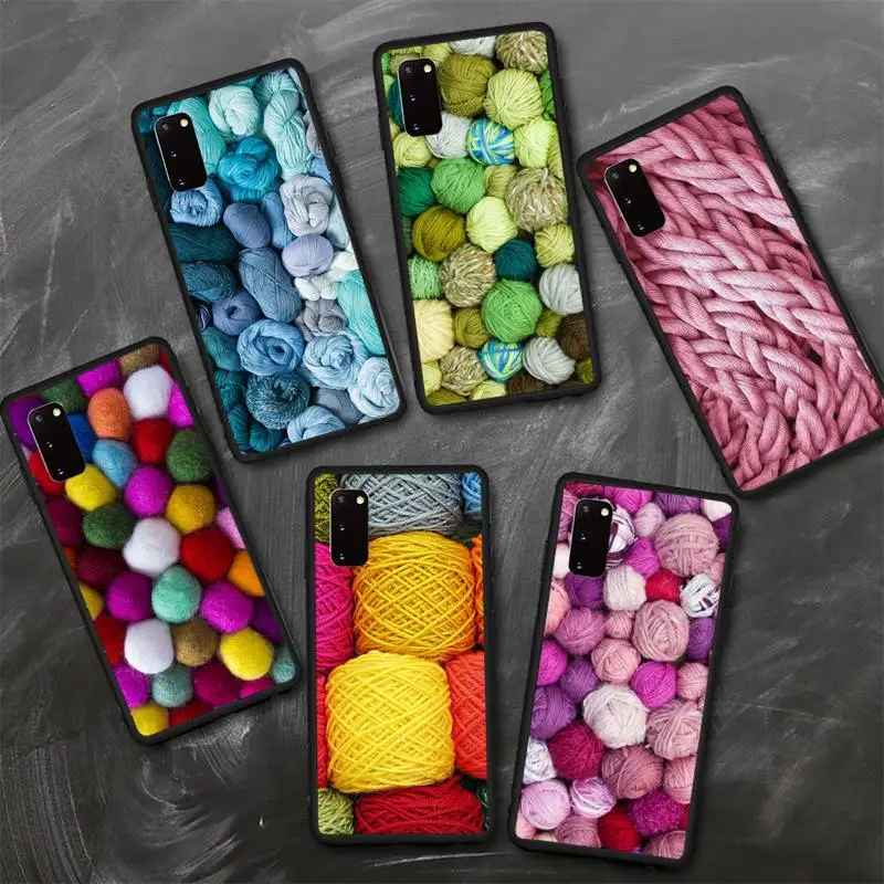 

Sewing Knitting Crochet Phone Case for Xiaomi mi5 5x mi6 6x a2 mi8 mi9 mi10 note2 3 10 pro max plus 10t lite Fundas cover