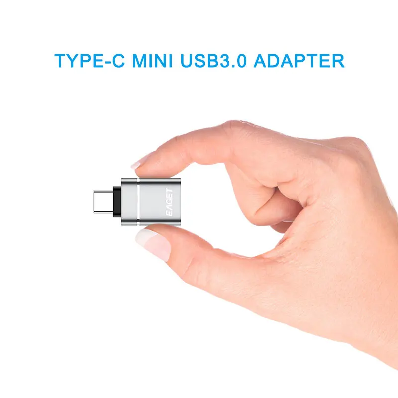 EAGET USB C адаптер типа к 3 0 Thunderbolt Type-C OTG кабель для Macbook pro Air Samsung S10 S9 | Компьютеры и