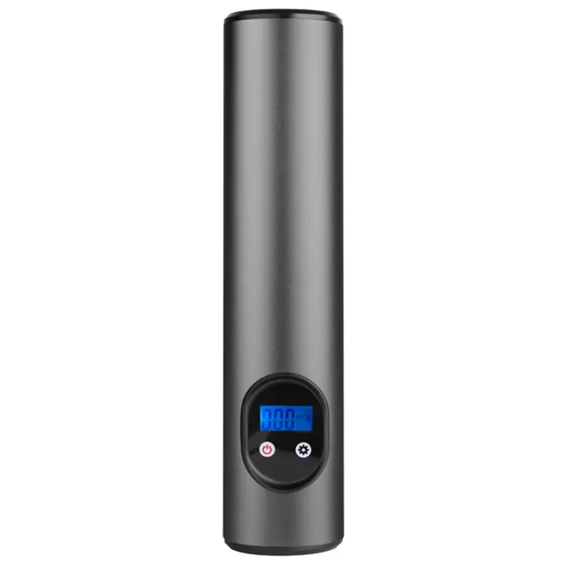 Barato Mini Inflador Eléctrico Portátil, Inflador De Neumáticos Con Pantalla LCD Recargable Por USB, Bomba De Aire Con Luz LED, Compresor De Aire Para Motor De Bicicleta Y Coche