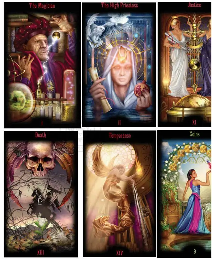 100% English Legacy of the Divine Tarot board game adult tarot card deck Divination gaming cards 78pcs/set | Спорт и развлечения