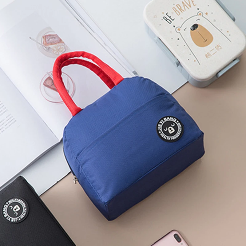 

Lunch Cooler Bag Insulation Folding Picnic Portable Ice Pack Food Thermal Ice Bag Food Delivery Bag Drink Carrier Insulated Bag