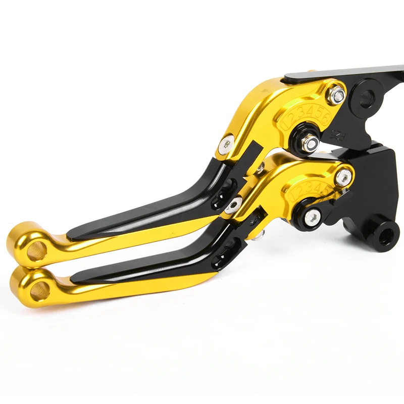 

SMOK for Suzuki GSF600 BANDIT 1995-1999 GS500F 2004-2009 GS500E Folding Extending Brake Clutch Levers Foldable Extendable CNC