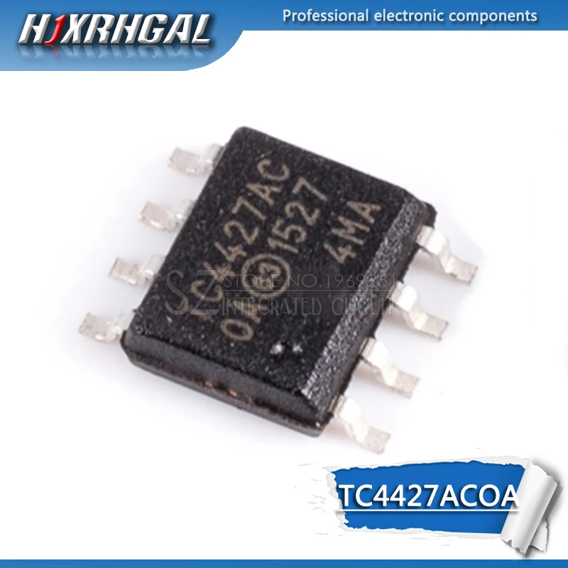 1 шт. TC4427ACOA SOP 8 TC4427 MOSFET драйвер|Интегральные схемы| |
