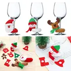 Фотообои с новым годом 2022, снеговик, лось, Санта-Клаус, украшение для вечеринки, домашний декор стола, барные принадлежности, 110 шт.