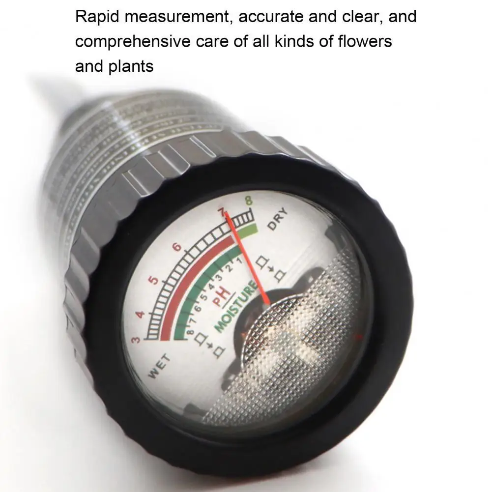 Практичный измеритель PH почвы быстродействующий антикоррозийный анализатор
