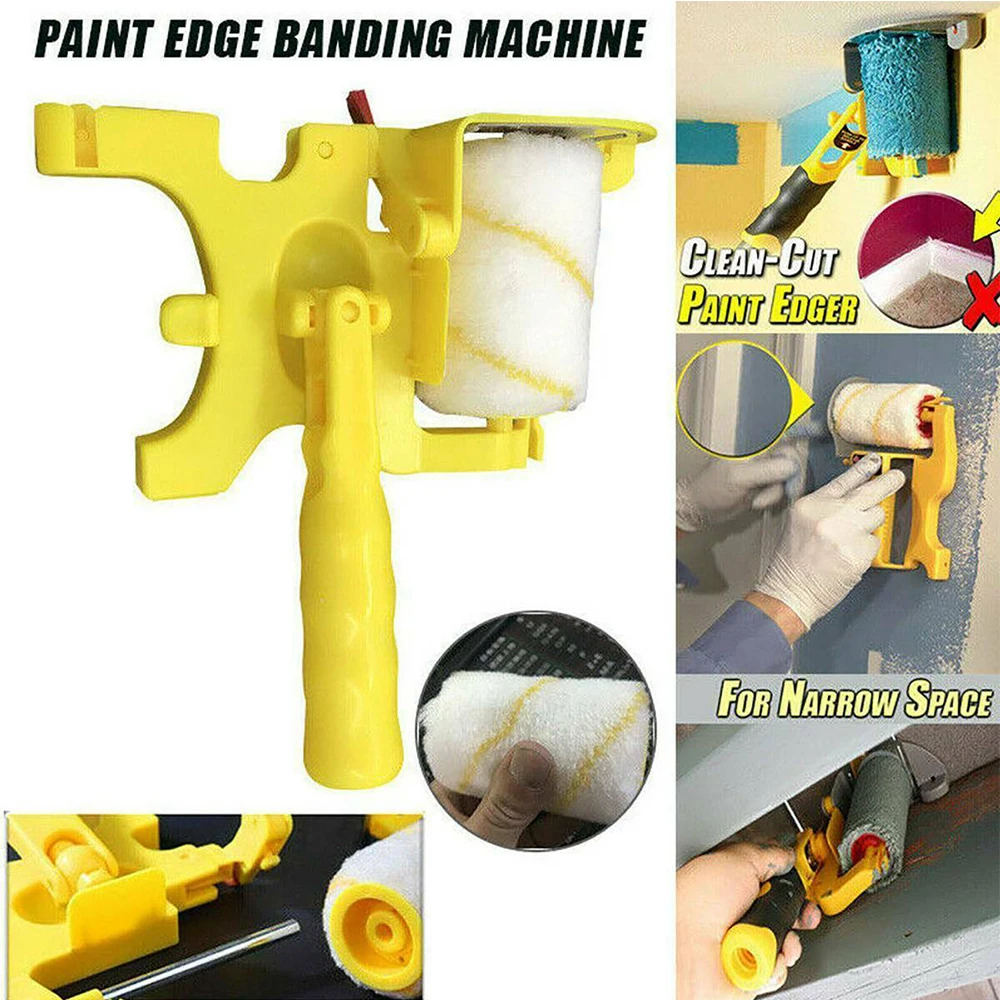 Многофункциональный ролик для раскрашивания краски Декор стен дома Безопасный