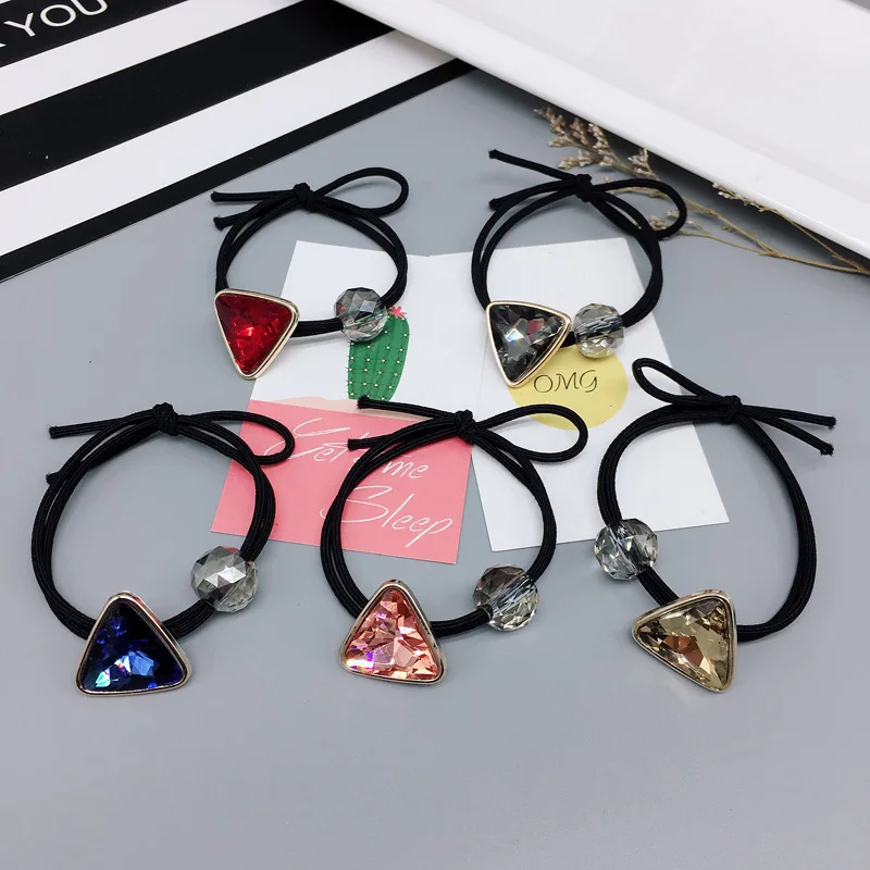 2020 в Корейском стиле rubberband сладкое сердце резинки для волос резинка Галстуки