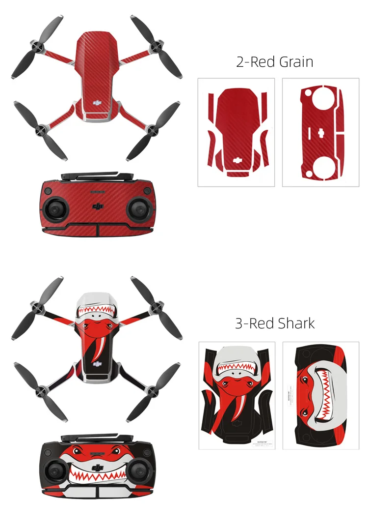 DJI Mavic мини Водонепроницаемый защитный чехол ПВХ наклейки Дрон корпус рычаг протектор для пульта дистанционного управления для DJI Mavic мини аксессуары