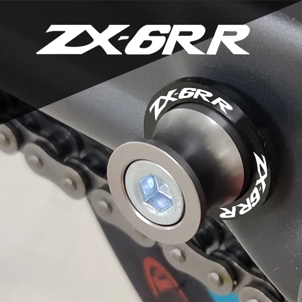 

For Kawasaki ZX6RR ZX-6RR 2000 2001 2002 2003 2004 2005 2006 2007 Motorcycle Accessories Swingarm Spools Slider Stand Screws