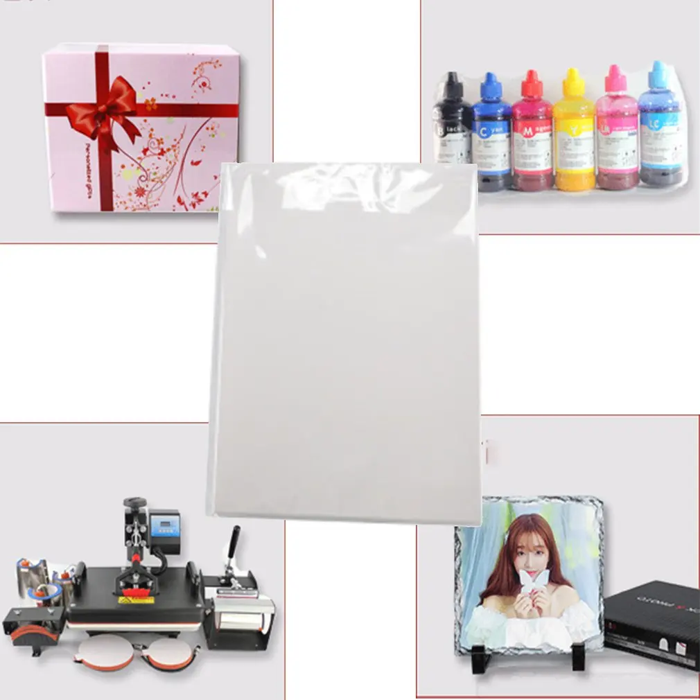 100 шт. А4 сублимационная термопереводная бумага для полиэстеровой хлопковой