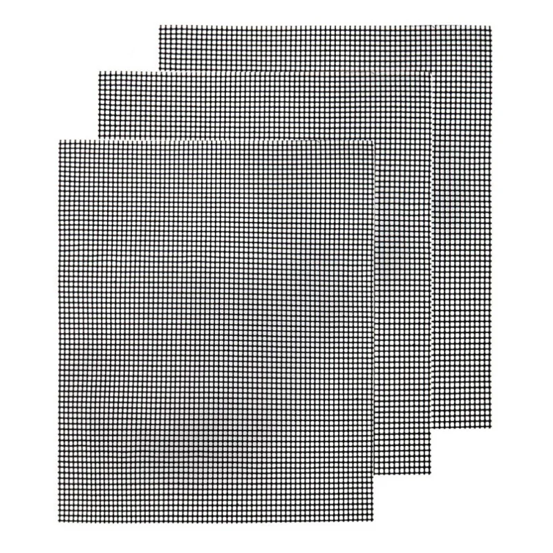 

3 шт., термостойкие коврики для барбекю, с антипригарным покрытием