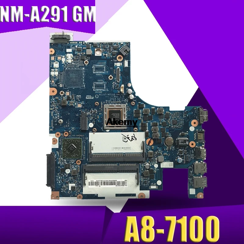 Z50 75 материнская плата для lenovo G50 75M ACLU7/ACLU8 NM A291 Rev1.0 с A8 7100 Процессор Тесты