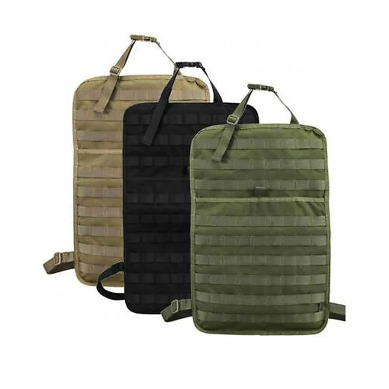 Тактическая сумка Органайзер на спинку сиденья автомобиля с системой Молле для