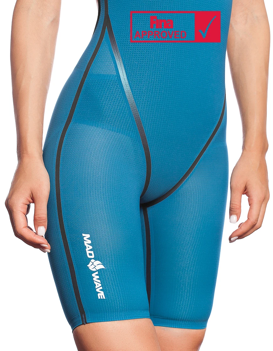 Женский стартовый костюм с открытой спиной Mad Wave Forceshell 2017 Women open back Racing Suit - купить