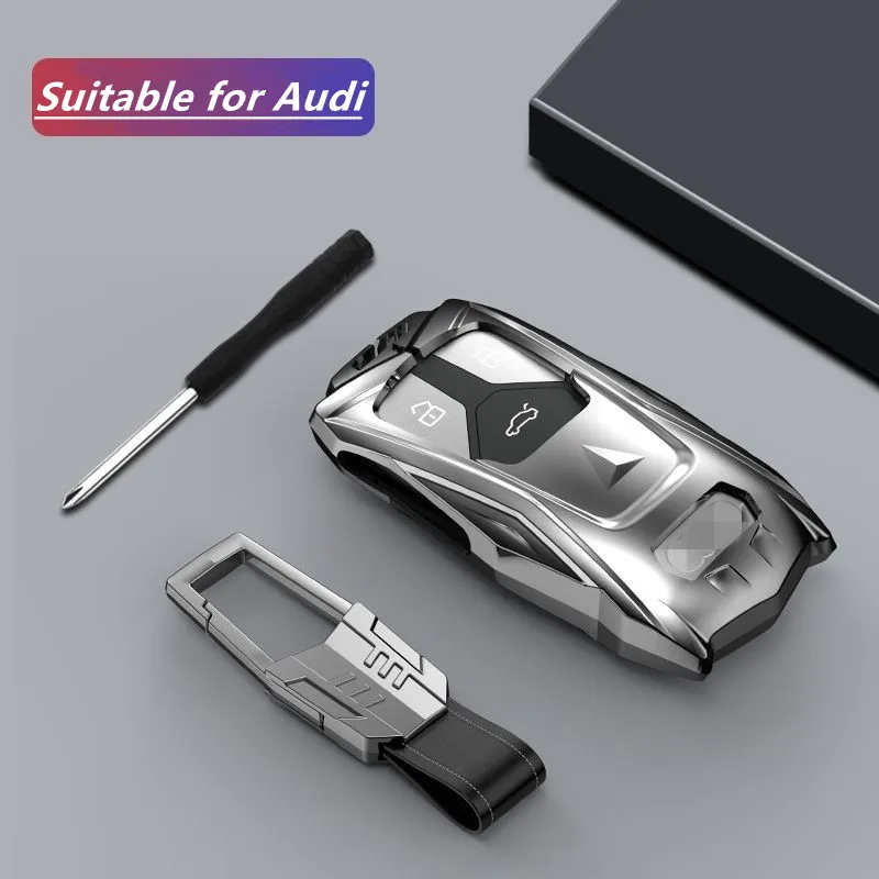 

Suitable for 21 new Audi key cover A4L/Q5L buckle TT/S/Q7/A4/A5 car key cover high-end mecha