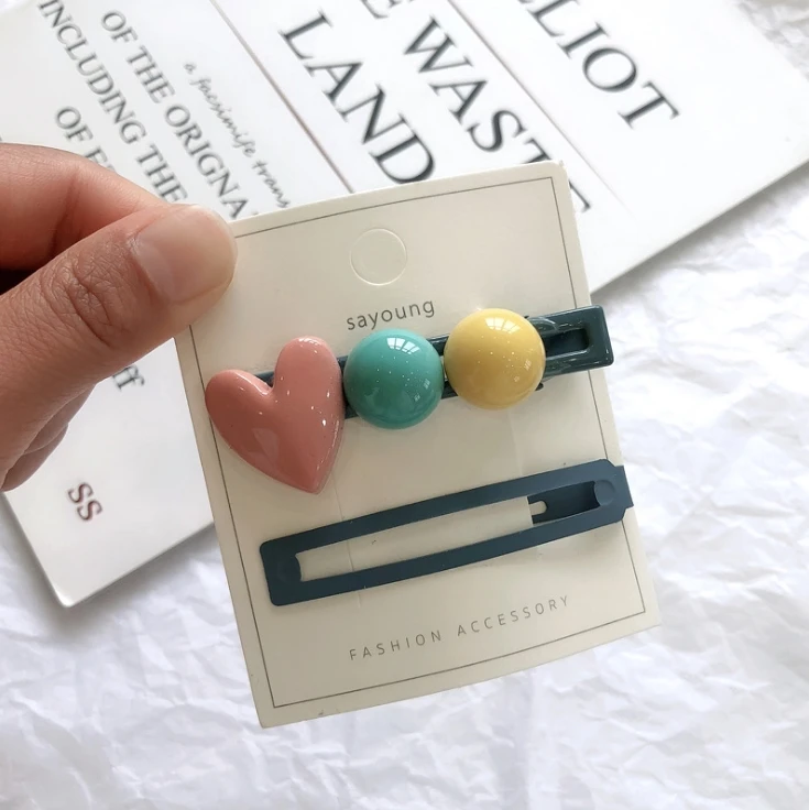 Заколка для волос девочек 2 шт./компл. | Красота и здоровье