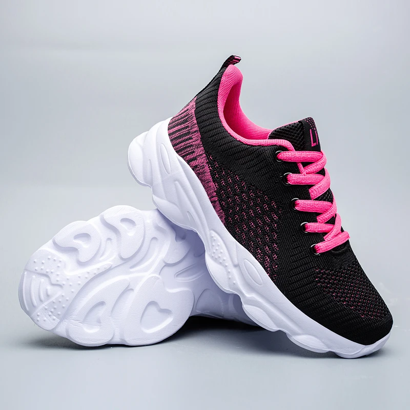 Дышащие женские кроссовки в новом стиле, дешевые спортивные кроссовки для бега, дешевые спортивные кроссовки для девочек, размер 35-41