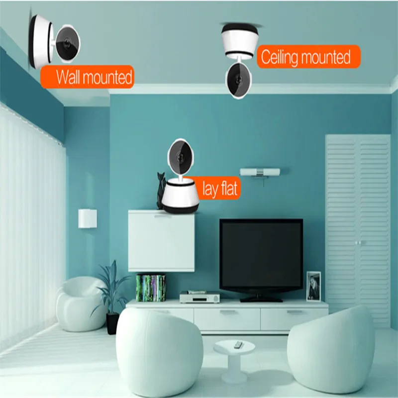 Беспроводная камера видеонаблюдения wifi HD камера ночного видения мониторы наблюдения за детьми камера монитор детский монитор с камерой 960P камера