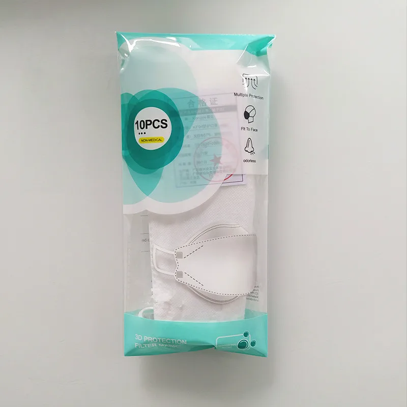 10/30/100 шт. одноразовые трехмерные маски для рыбалки | Безопасность и защита