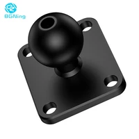 aluminum alloy square mounting base with 1 inch ball head mount for zumo 400450500550660 rider gps for motorcycle bicycle