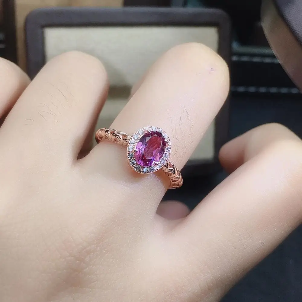 

925 sterling silver Natural magnalium garnet stud earrings rings pendants send necklace fine gift women new jctz0507118agsm