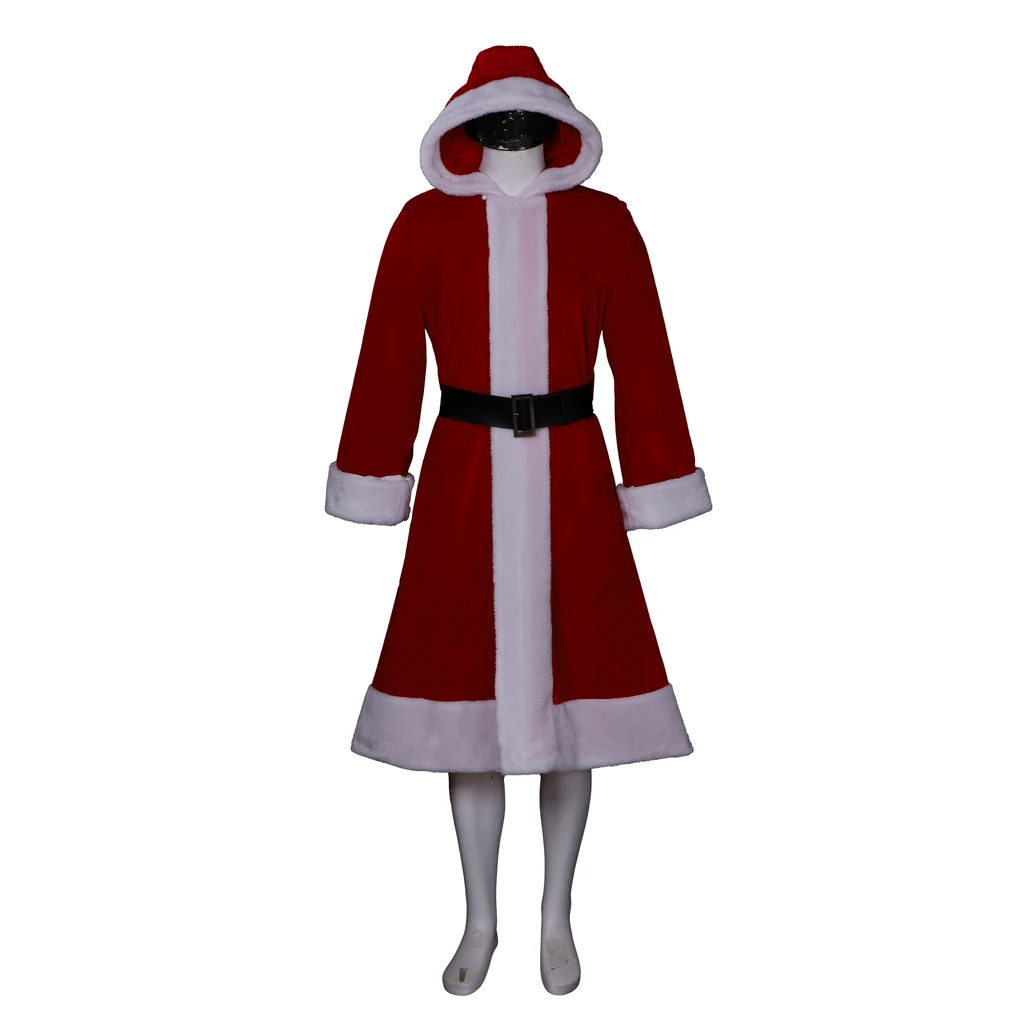 

Cosplaydiy Рождественский костюм Санта-Клауса, косплей, мужской халат, одежда, нарядное платье, Хэллоуин, карнавальвечерние, красный наряд для вз...