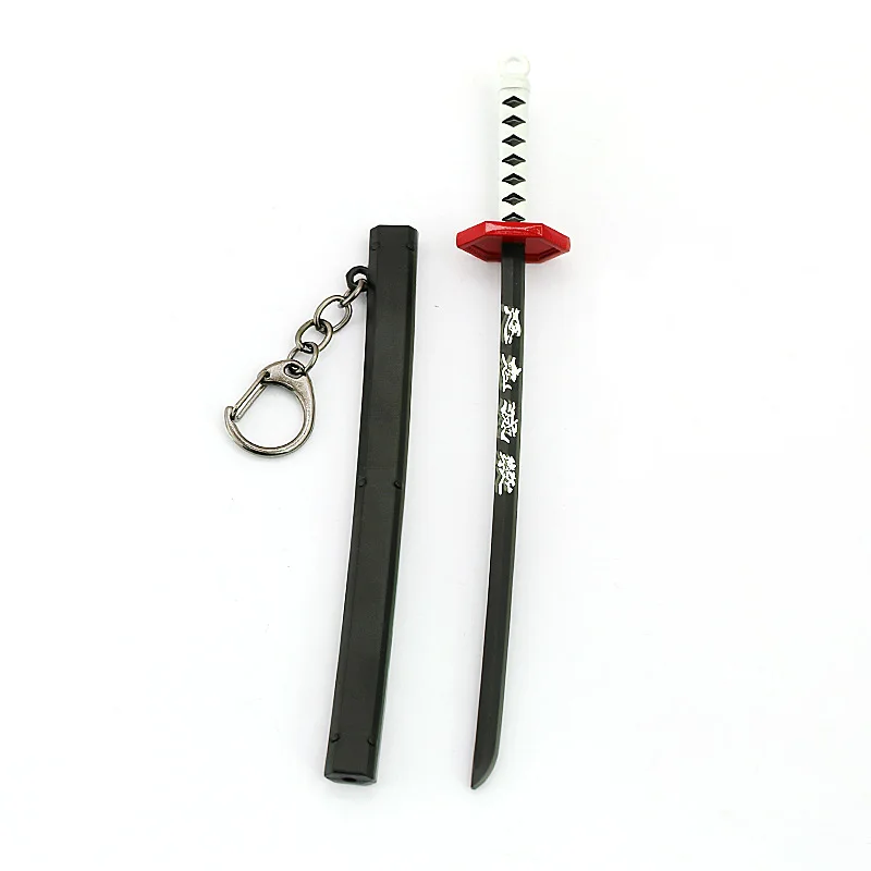 Японское аниме убийца демонов брелок в виде меча Косплей Катана призрак лезвие