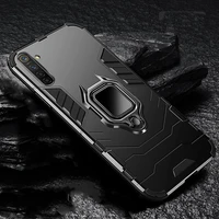 for oneplus nord case luxury armor pc cover finger ring holder phone case for oneplus 8 7t 7 pro coque fundas