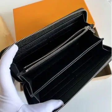 

New Fashion for Men and Women General Long Wallet Luxury High Quality Large Credit Card Holder Wallet With Logo Male Card Packa