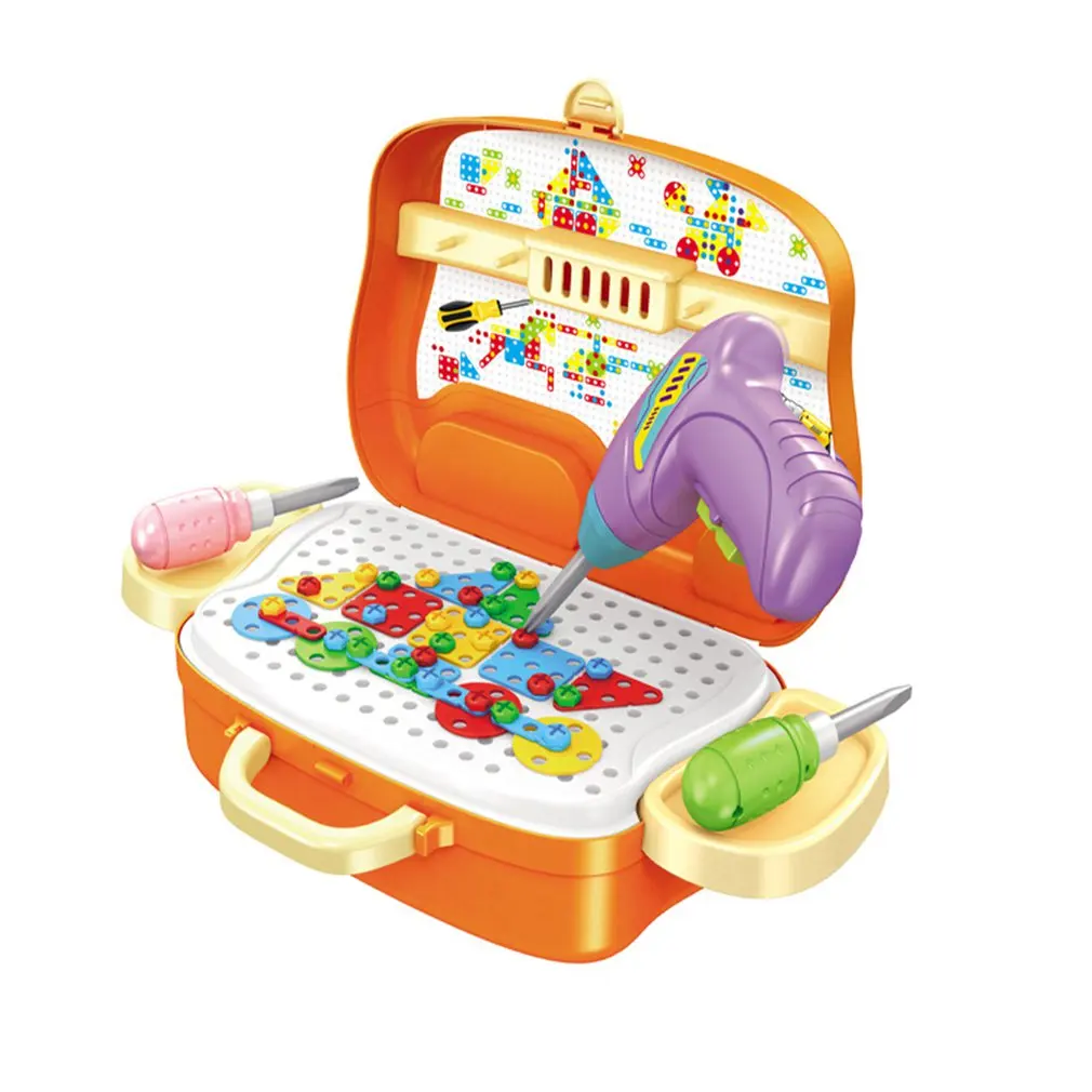 DIY головоломки игрушки для детей мальчиков сверла винт разборки аксессуары игры