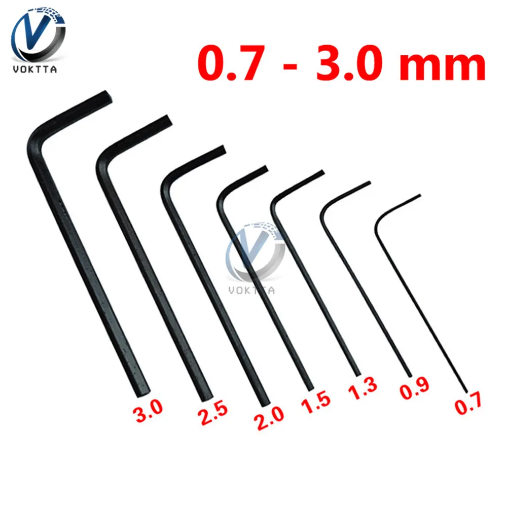 7 шт./компл. шестигранный универсальный ключ мини-отвертка с шестигранным ключом 0