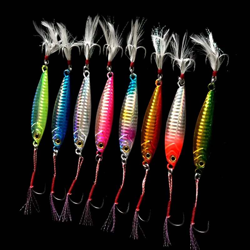 Искусственная металлическая приманка 1 шт. 30 г 40 60 рыболовная ложка для