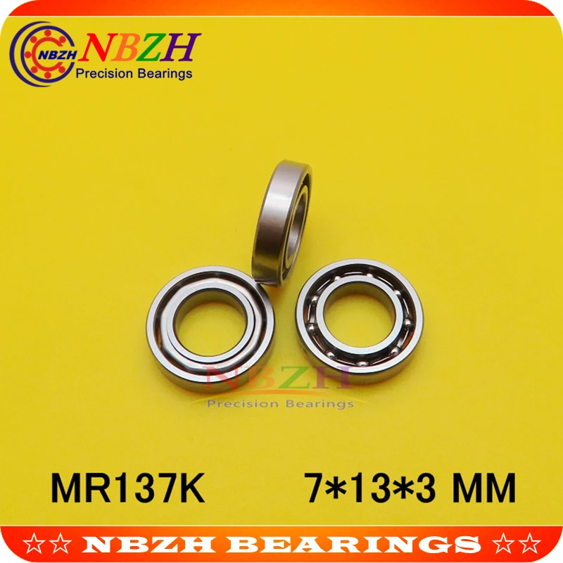 Высокое качество MR137K MR137 open L1370 618/7*3 MR137ZZW3 7*13*3 мм для хобби и промышленности на