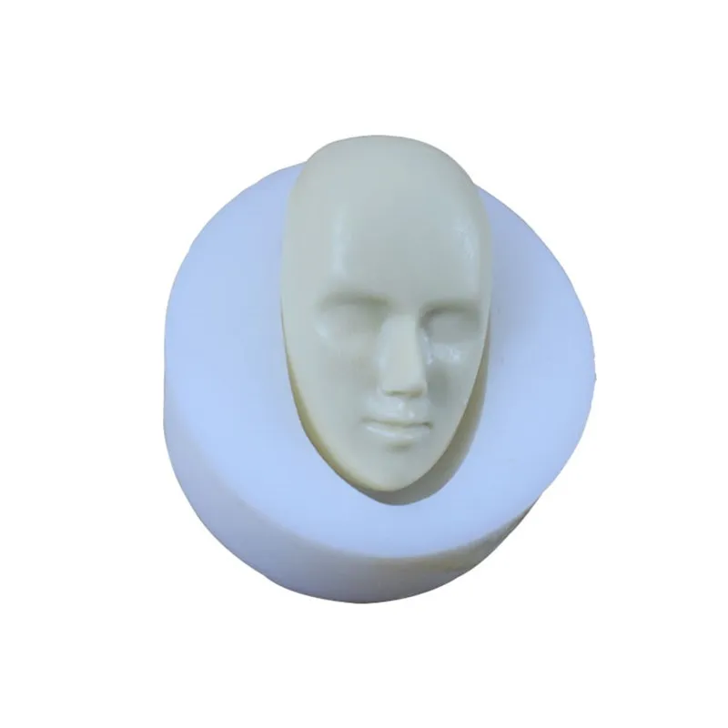 DIY Face Silicone Mold Doll Cartoon Proportional Male Female Set BJD Molds | Дом и сад