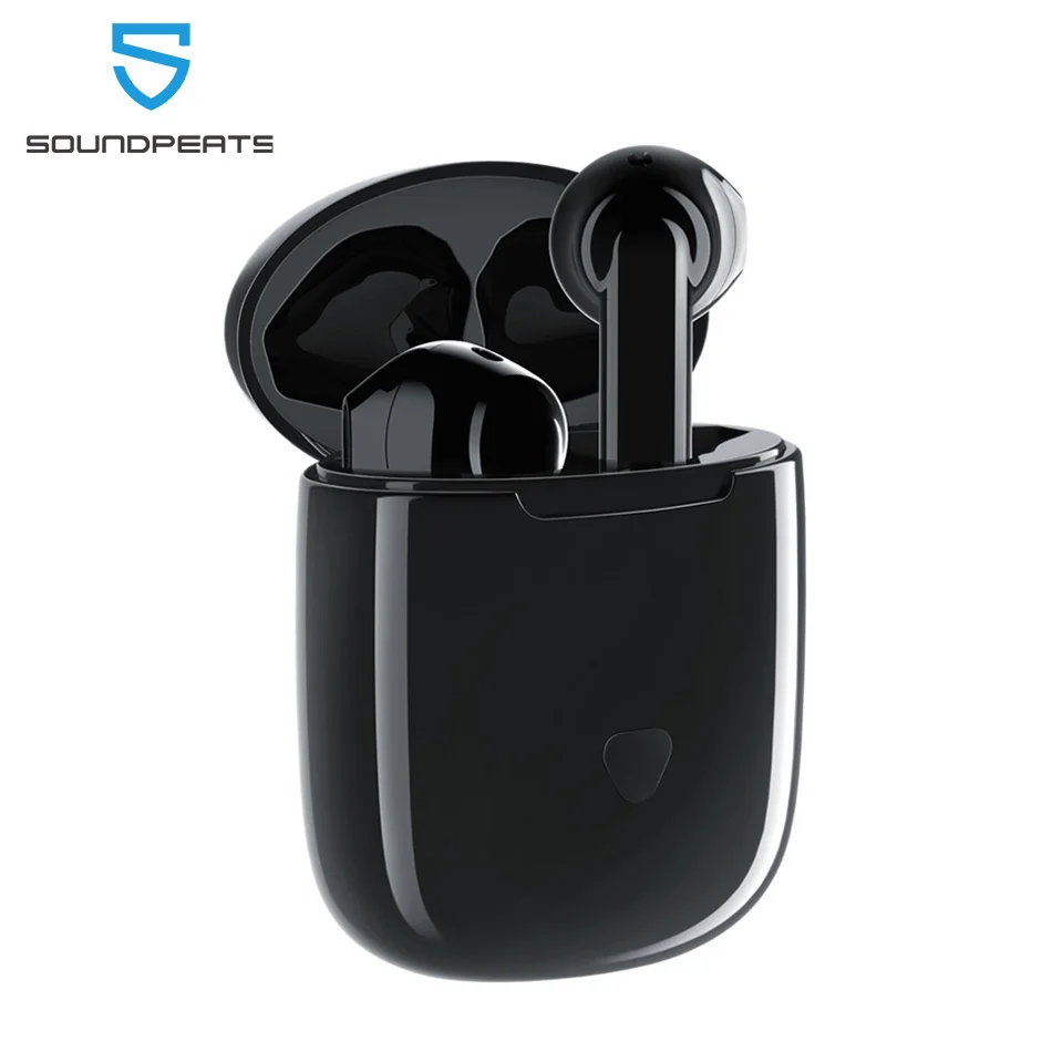 SoundPEATS Bluetooth 5 0 наушники вкладыши TWS с Наушники Hi Fi звук APTX Беспроводной чип Qualcomm
