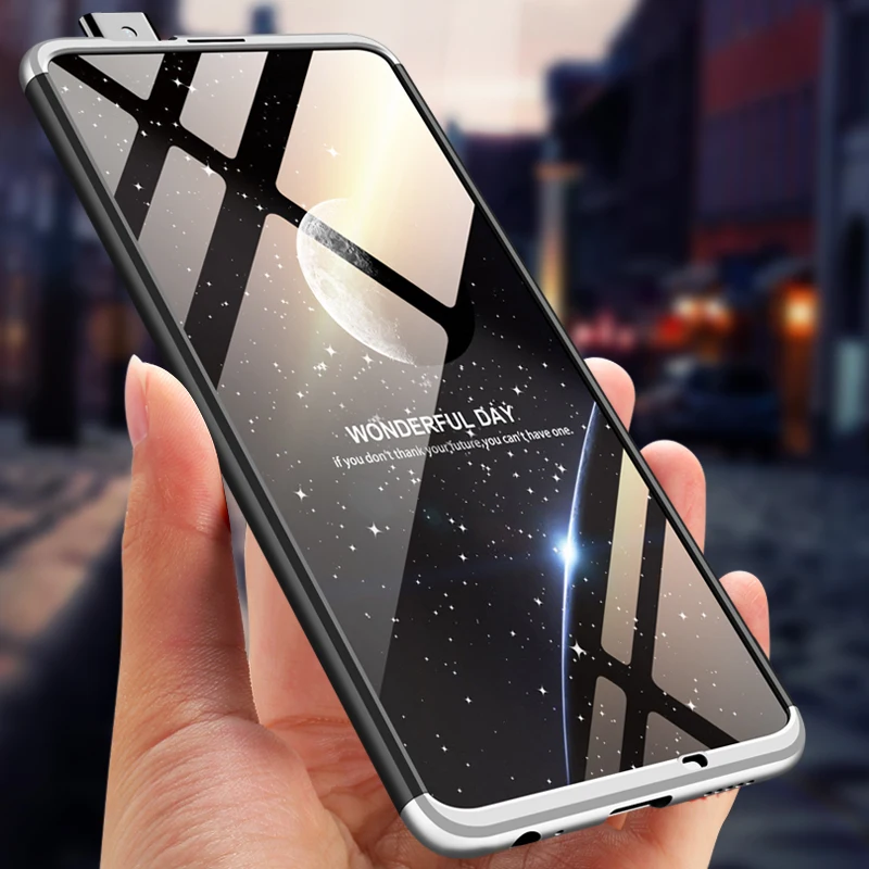 Чехол с полной защитой 360 градусов для Huawei P Smart Z 2019 Роскошный чехол 3 в 1 жесткая