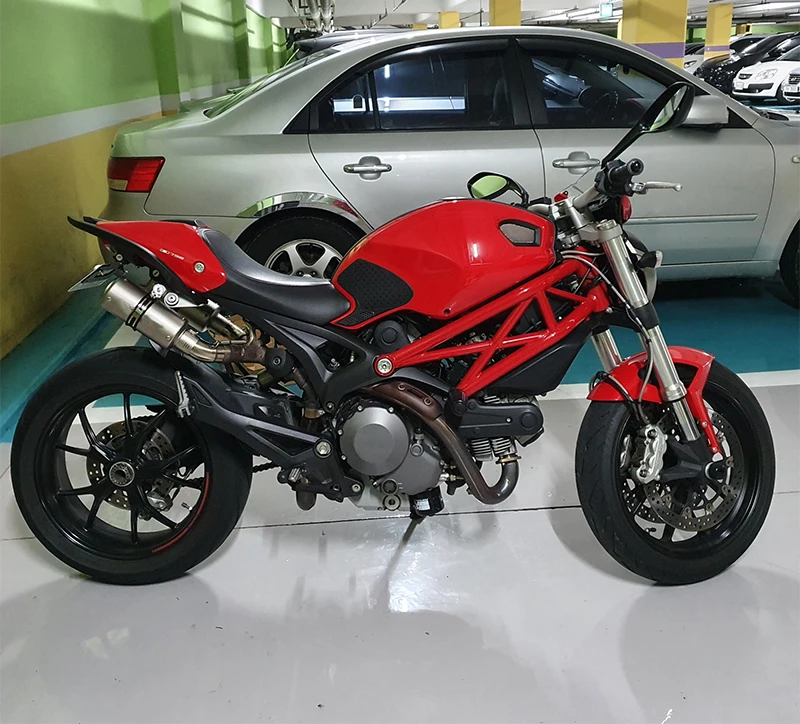 Универсальный мотоциклетный глушитель выхлопной трубы 51 мм 60 для R1 R6 R125 R15 FZ16 FZ1 MT09