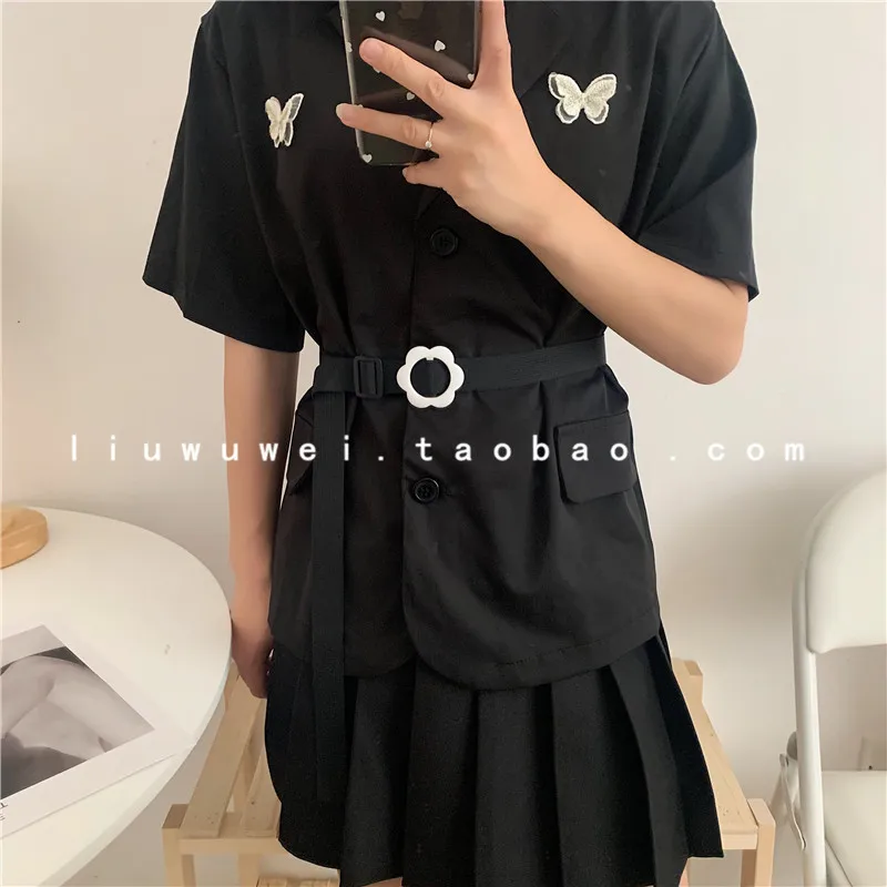 

Non-Hole Canvas Women's Korean Style Stylish Simple and Versatile Jeans Belt with Dress Coat Waist Seal Thin