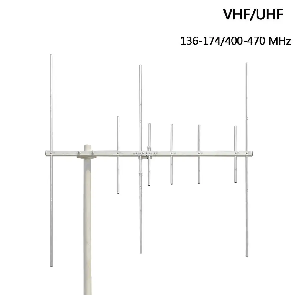 Двухдиапазонная Антенна HYS Yagi VHF/UHF 144 МГц 430 Вт с высоким коэффициентом усиления