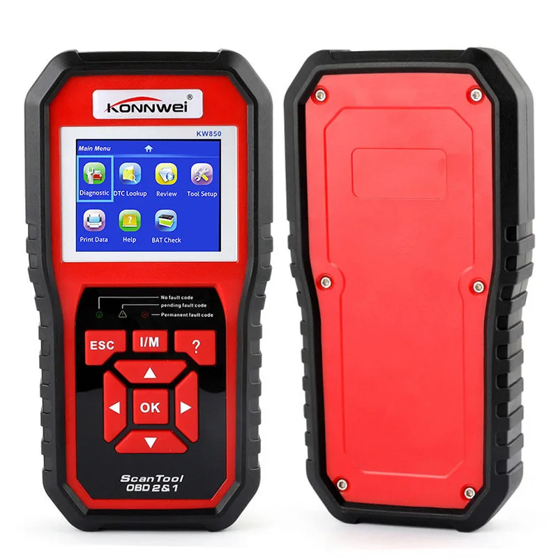 Универсальный автомобильный диагностический сканер OBD2 функция с датчиком O2 тест