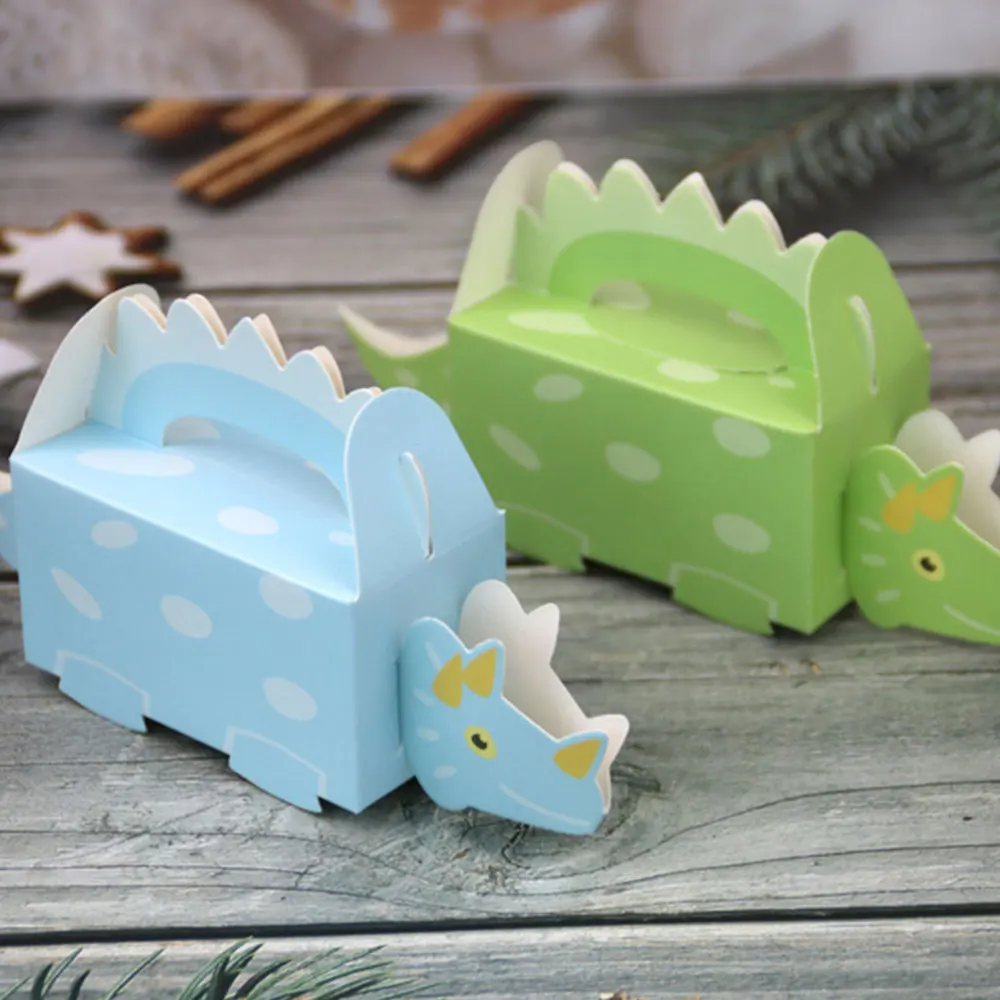 

100Pcs Shaped Candy Box Candy Wrapping Case Cartoon Candy Case Storage Container Assorted Color