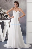 free shipping 2013 new design formal gown floor length appliques small train custom sizecolor white chiffon bridesmaid dress