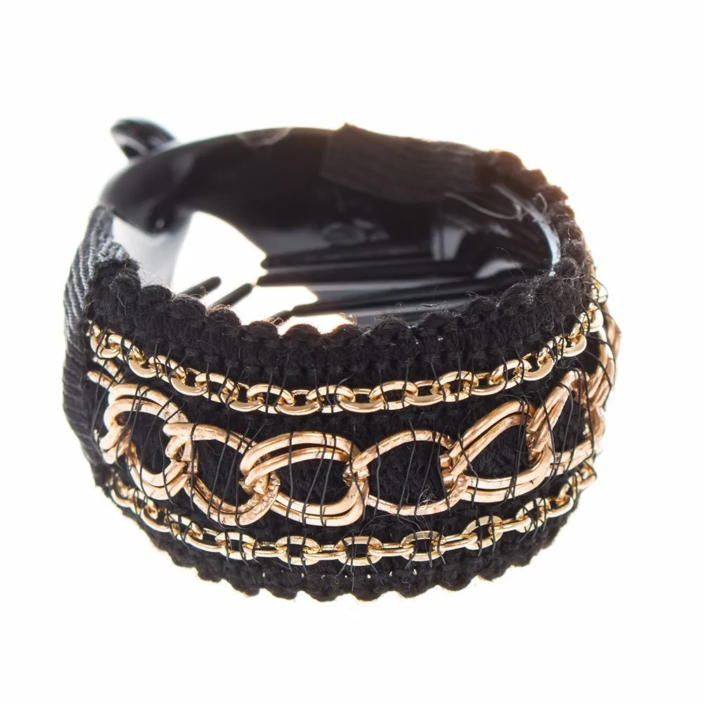 Новинка женская заколка для волос с золотой цепочкой резинки держатель конского