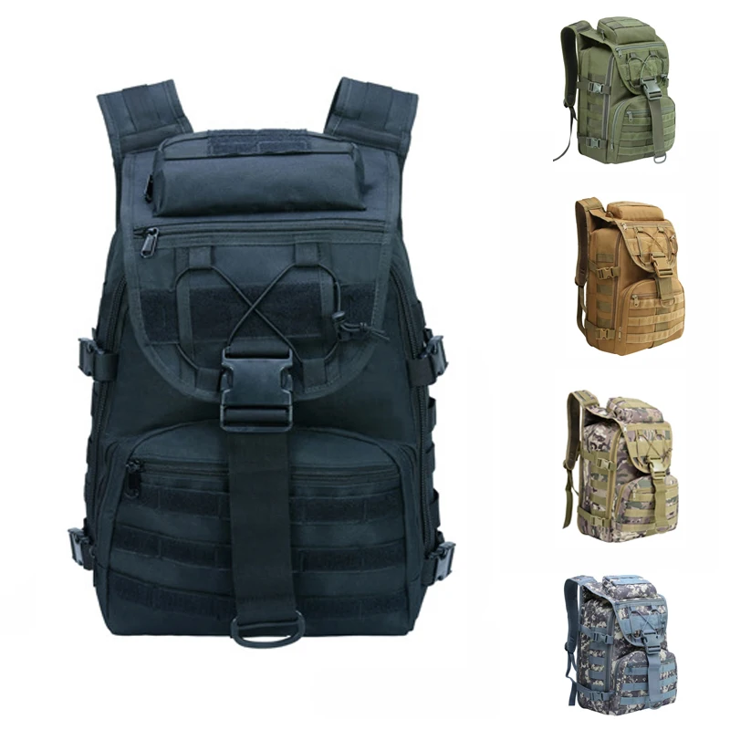 Tactical 35L Molle Hunting Backpack Camouflage Military Army Rucksack Outdoor Camping Hiking Travel Backpack