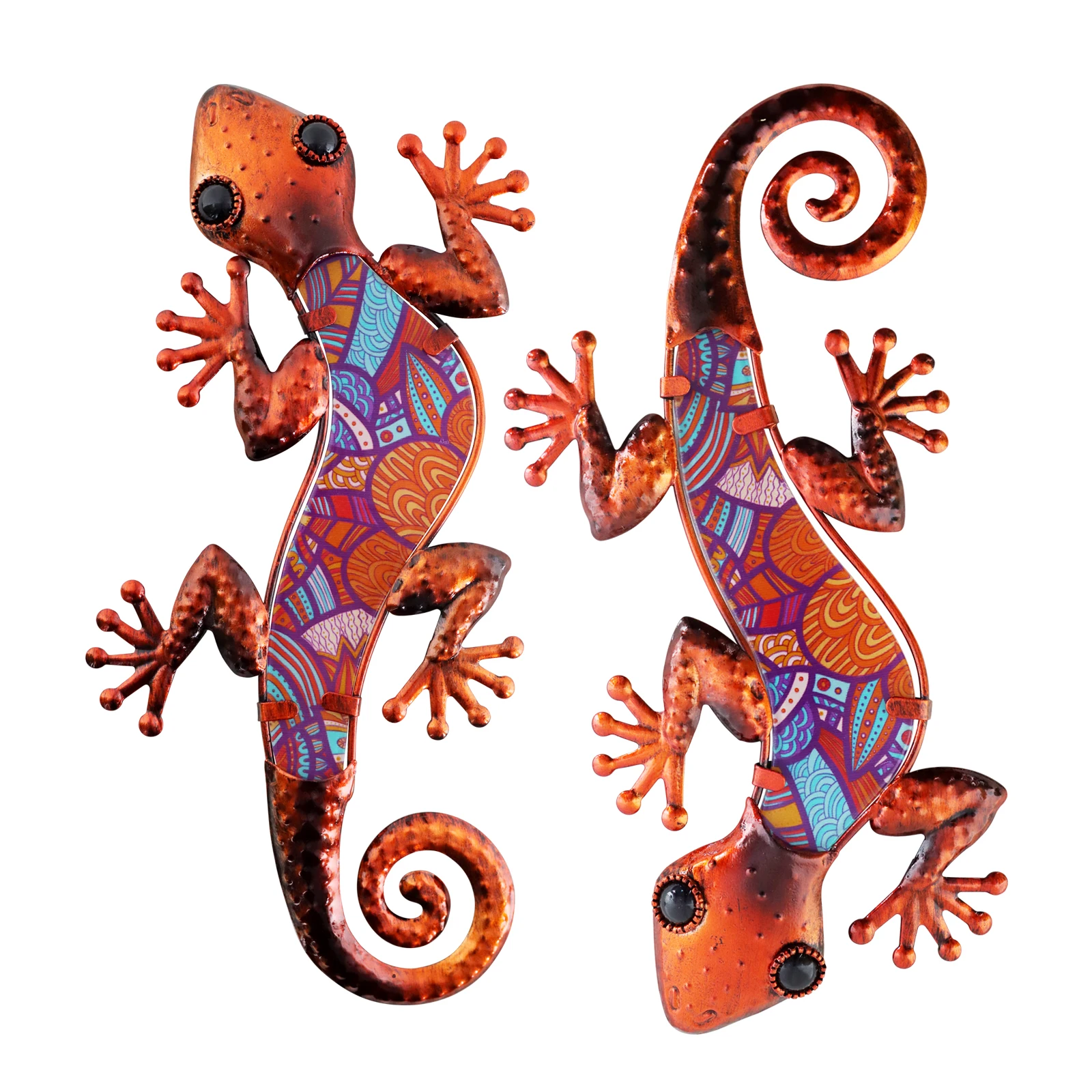 

Металлические фигурки ящериц HONGLAND, 2 шт.