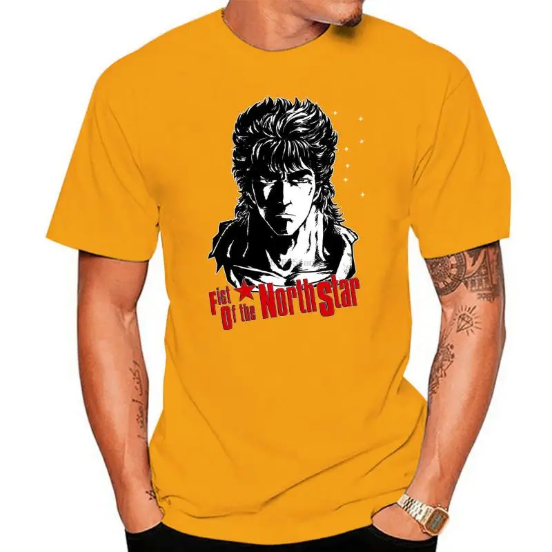 

Ken Il Guerriero Ken Shiro Hokuto No Ken Cartoon T Shirt Per Uomo E Bambino Tops Tees Men 100% Cotton