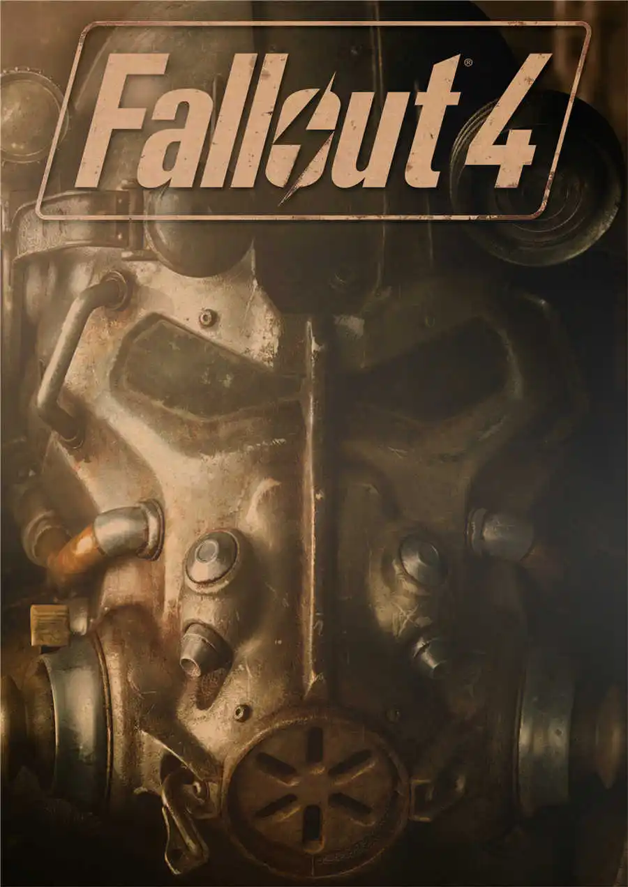 movie1 Fallout 3 4 игровой плакат Классический рисунок настенное Искусство Наклейка бумага для поделок в стиле ретро Античная живопись кафе, бар, паб домашний декор 42x30 см - Цвет: movie1